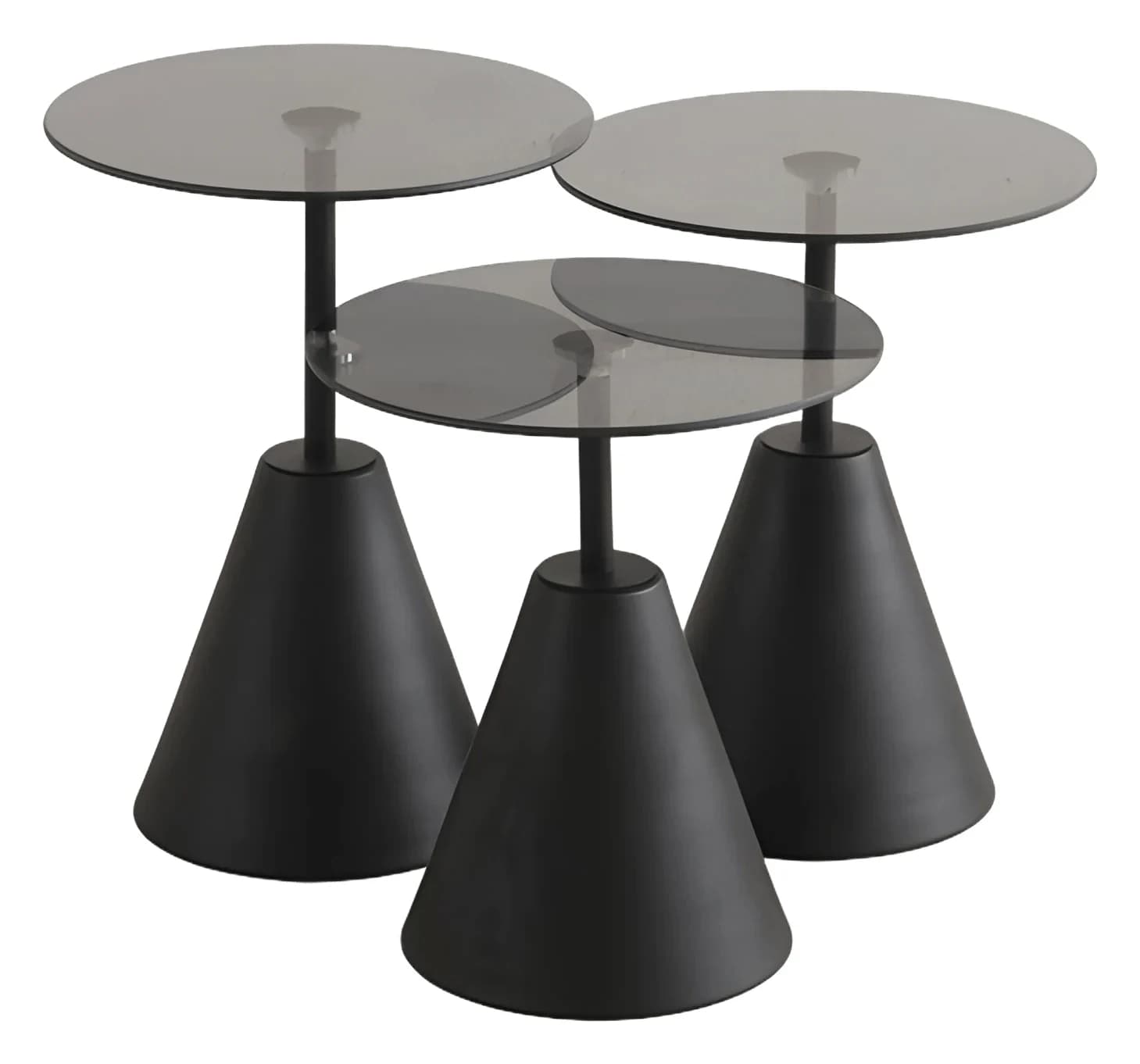 Ariel Nesting Tables — in black