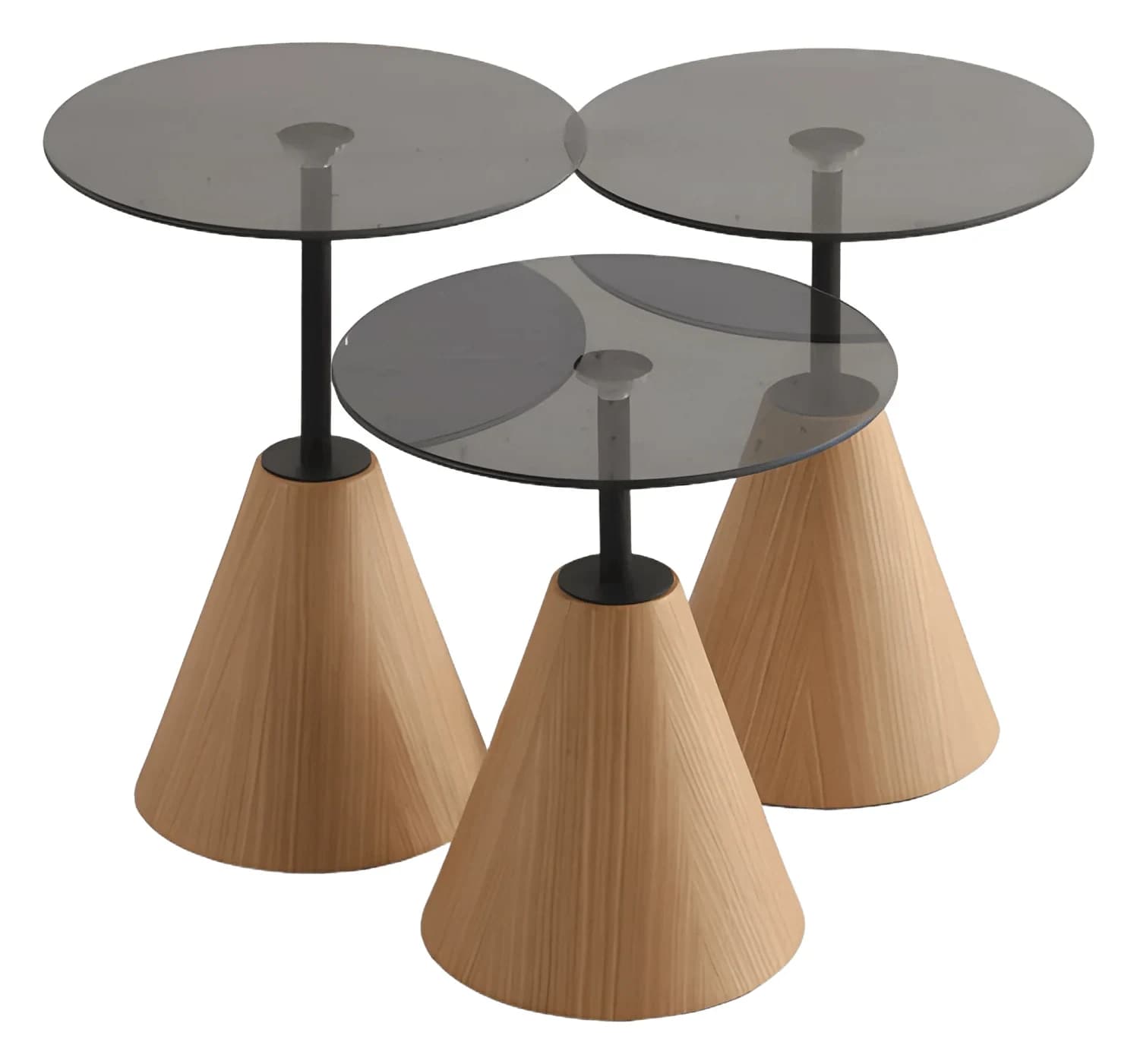 Ariel Nesting Tables — in oak