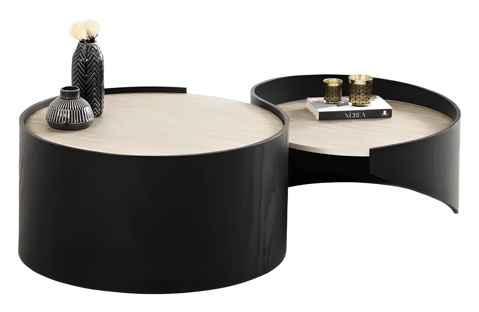 Atlantis Coffee Table — in black