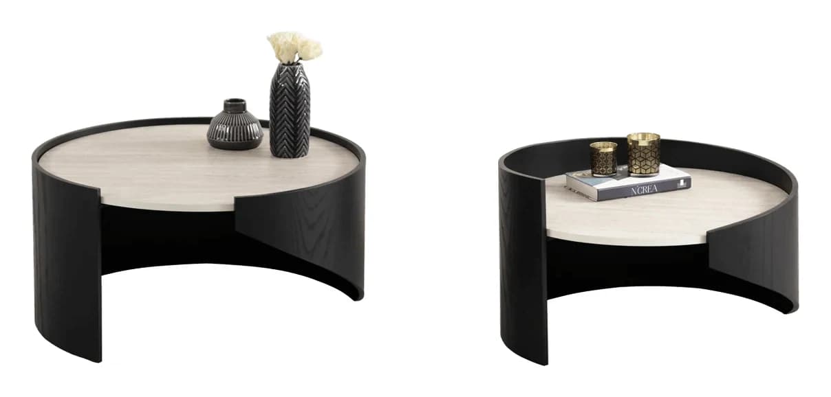 Atlantis Coffee Table — in black