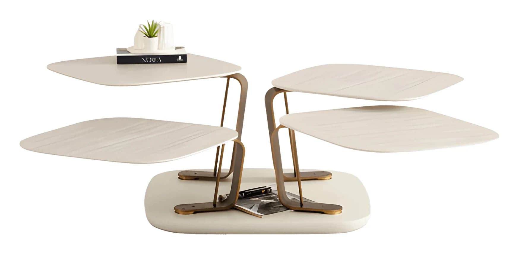 Bentley Coffee Table — in traverten
