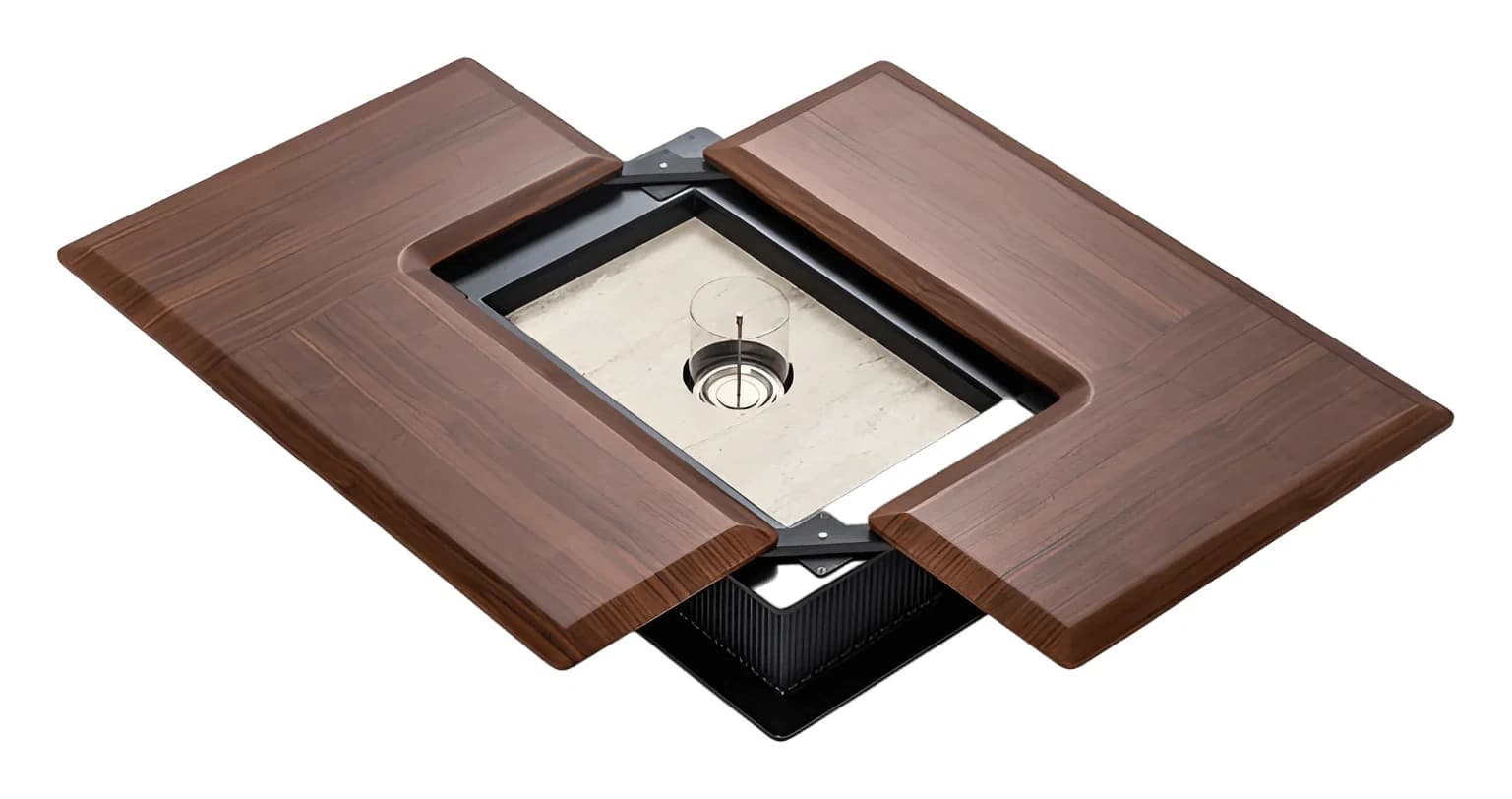 Event Coffee Table — in walnut