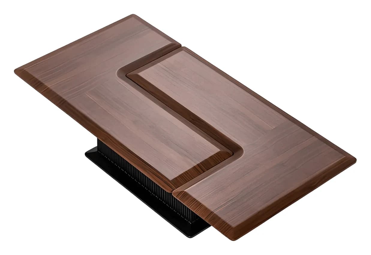 Event Coffee Table — in walnut