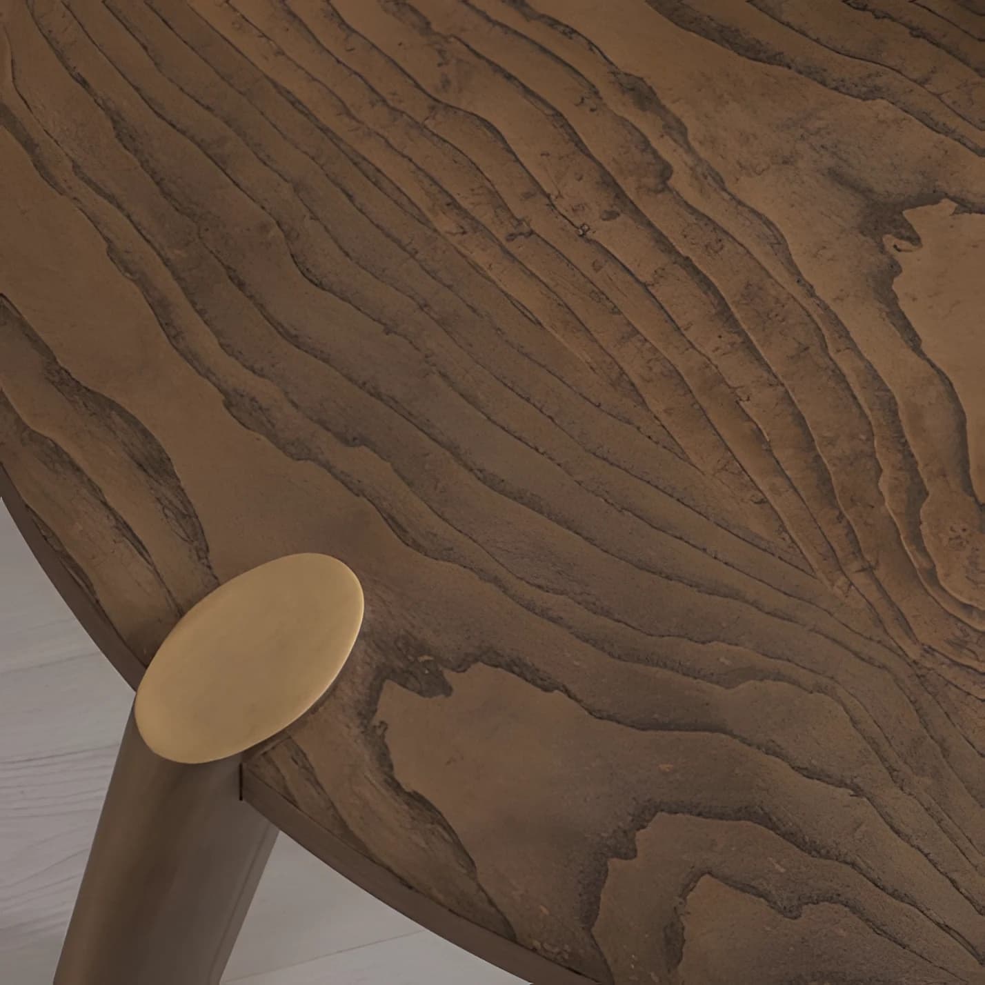 Lotus Coffee Table — close-up detail