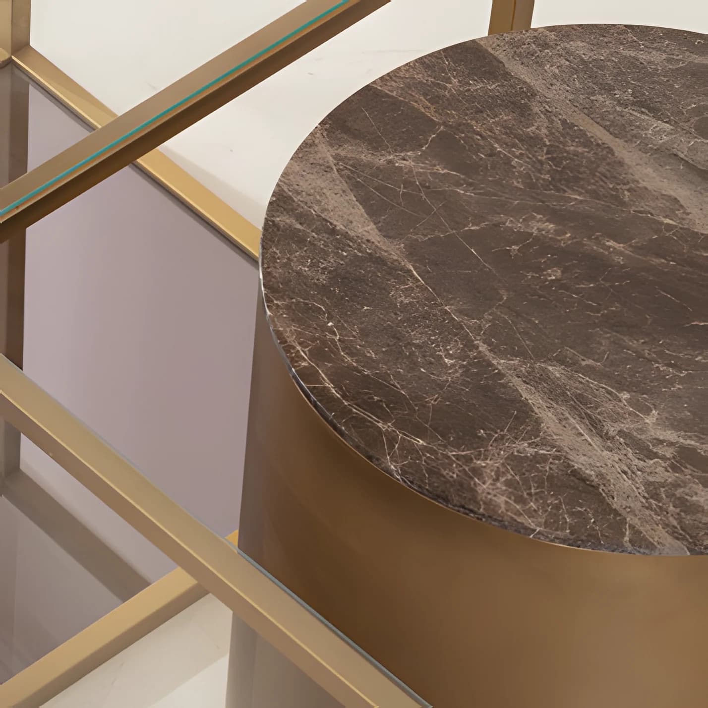 Monte Coffee Table Set — close-up detail