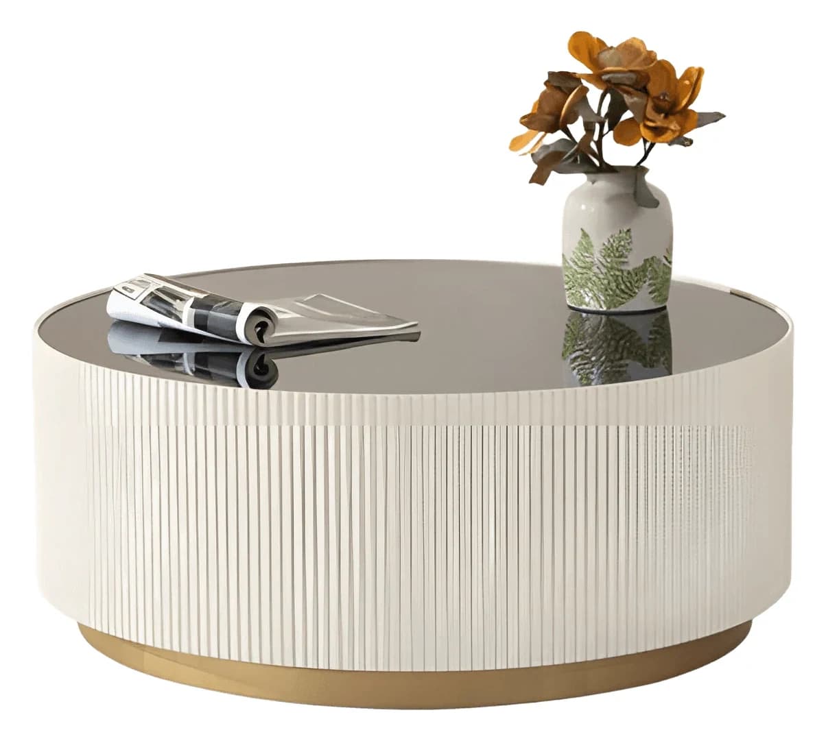 Olivia Coffee Table — in ekru