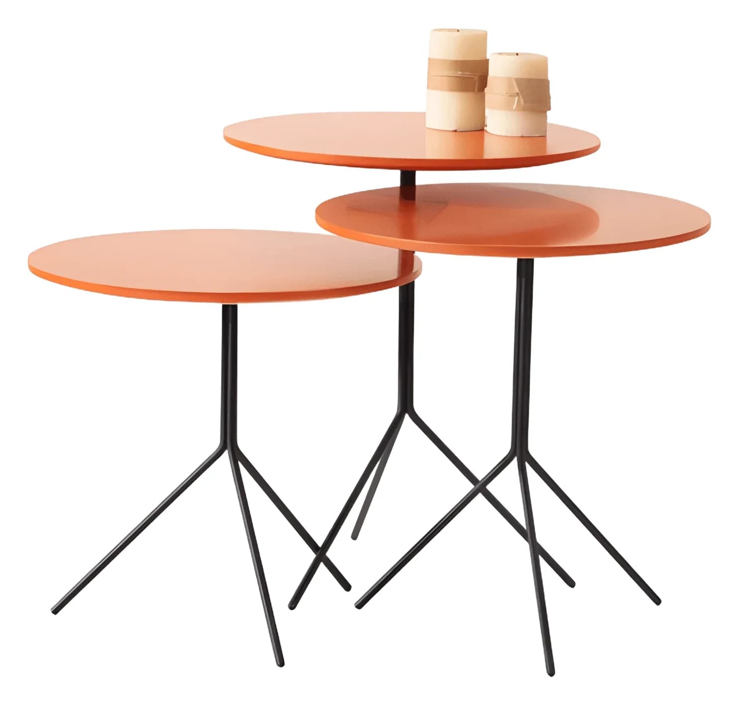 Orange Nesting Tables