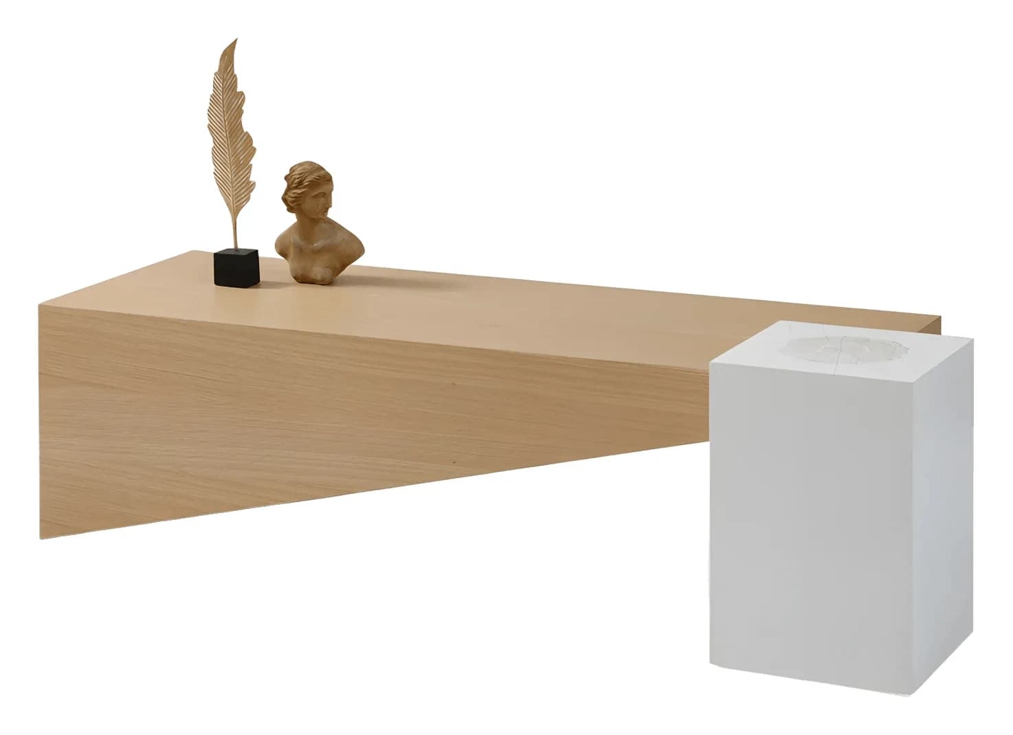Pablo Coffee Table — in white