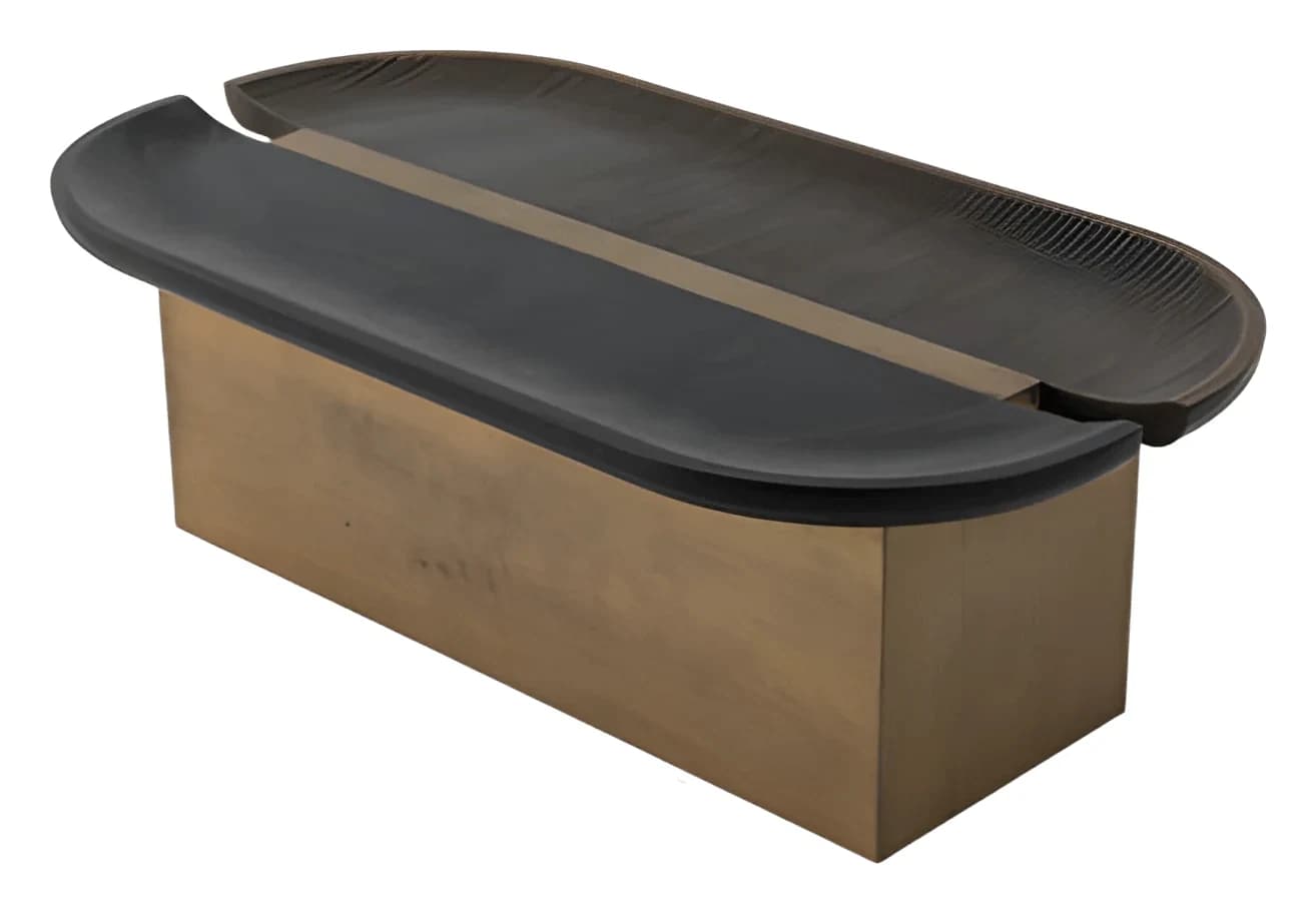 Palermo Coffee Table Set — in black