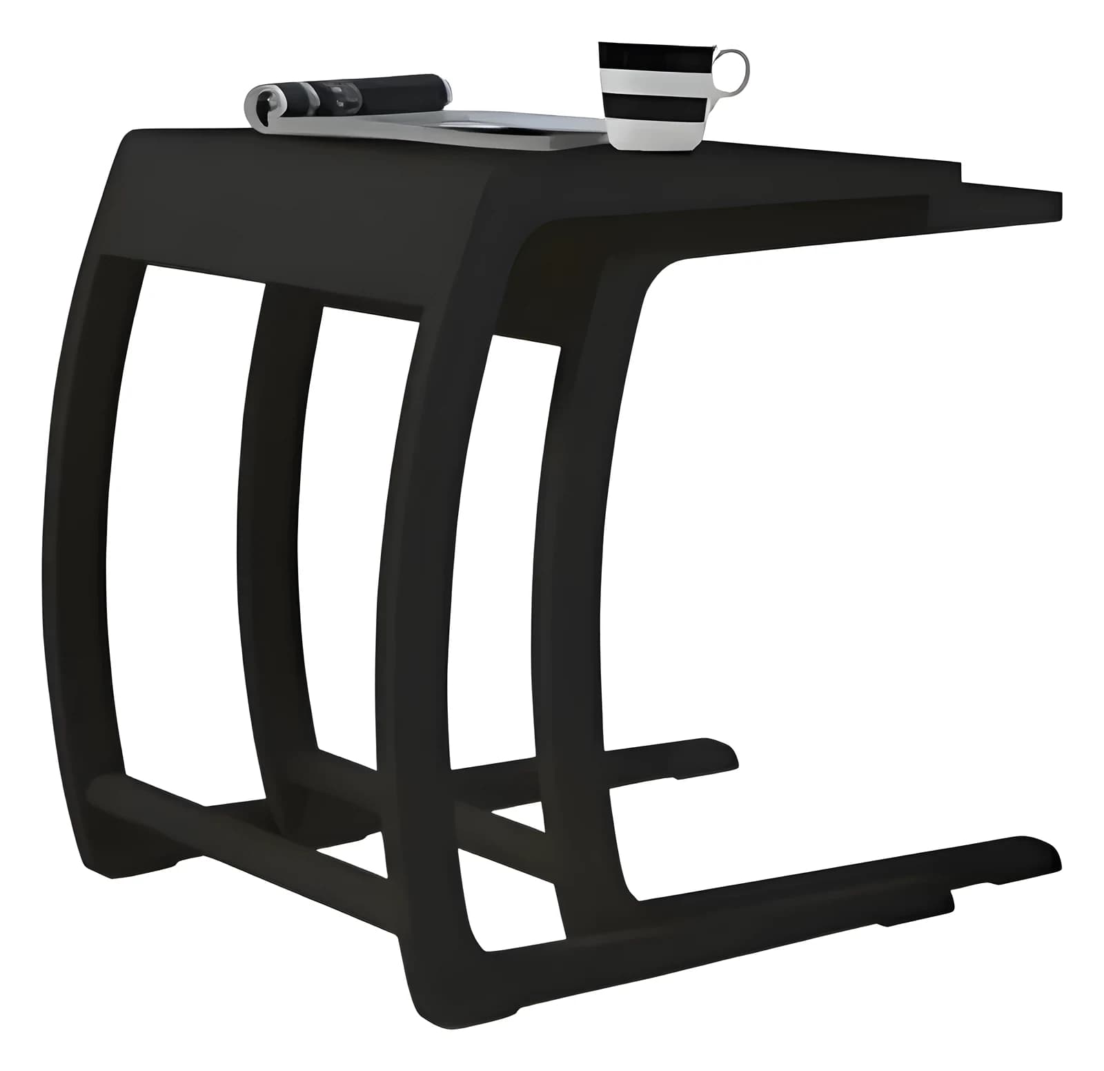 Prada Nesting Tables — in black