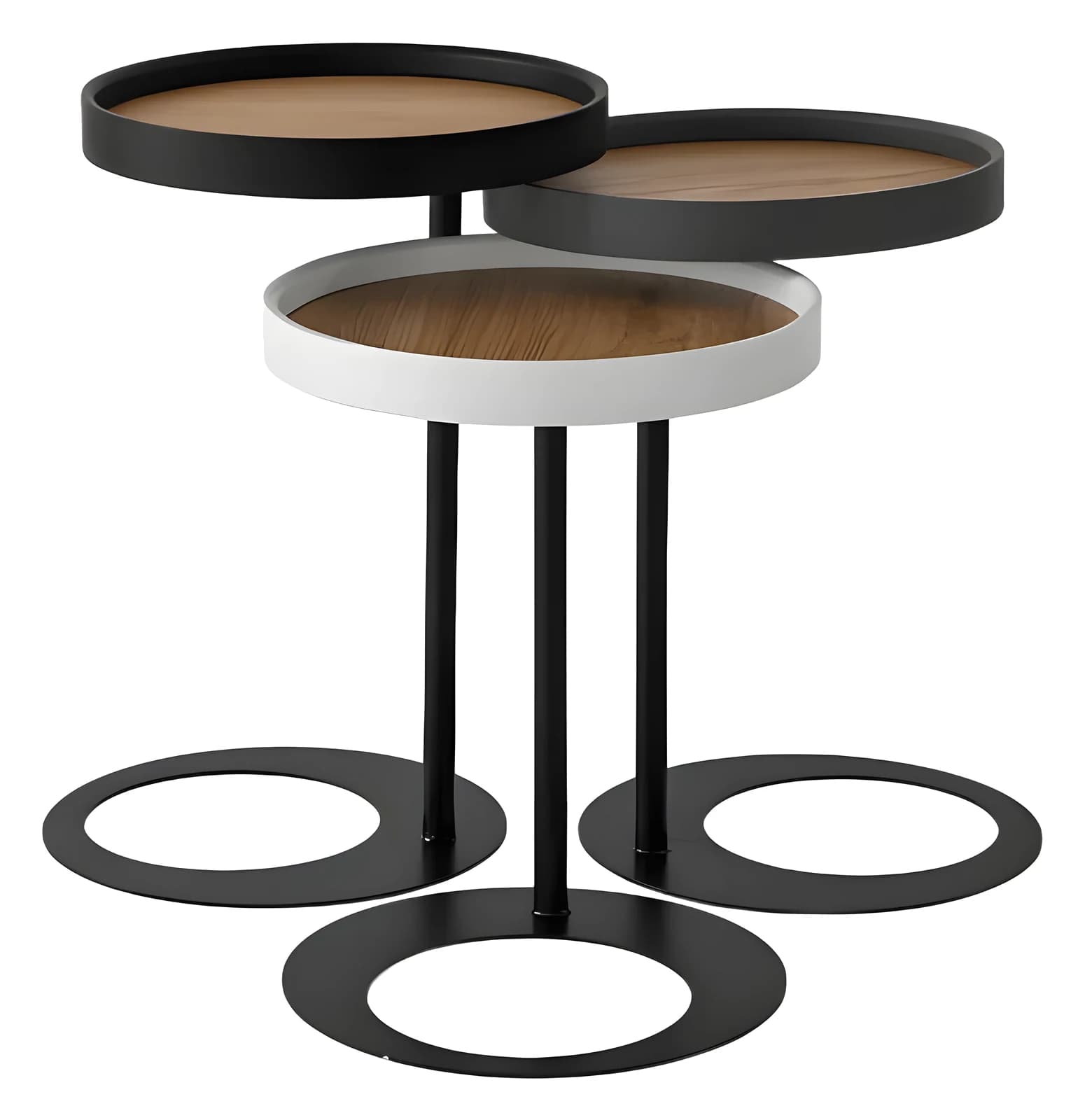 Ren Nesting Tables — in black
