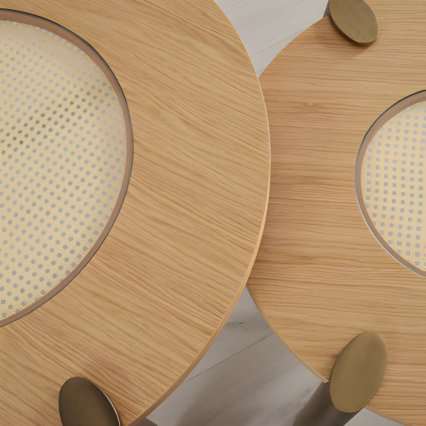 Roxy Coffee Table Set — close-up detail