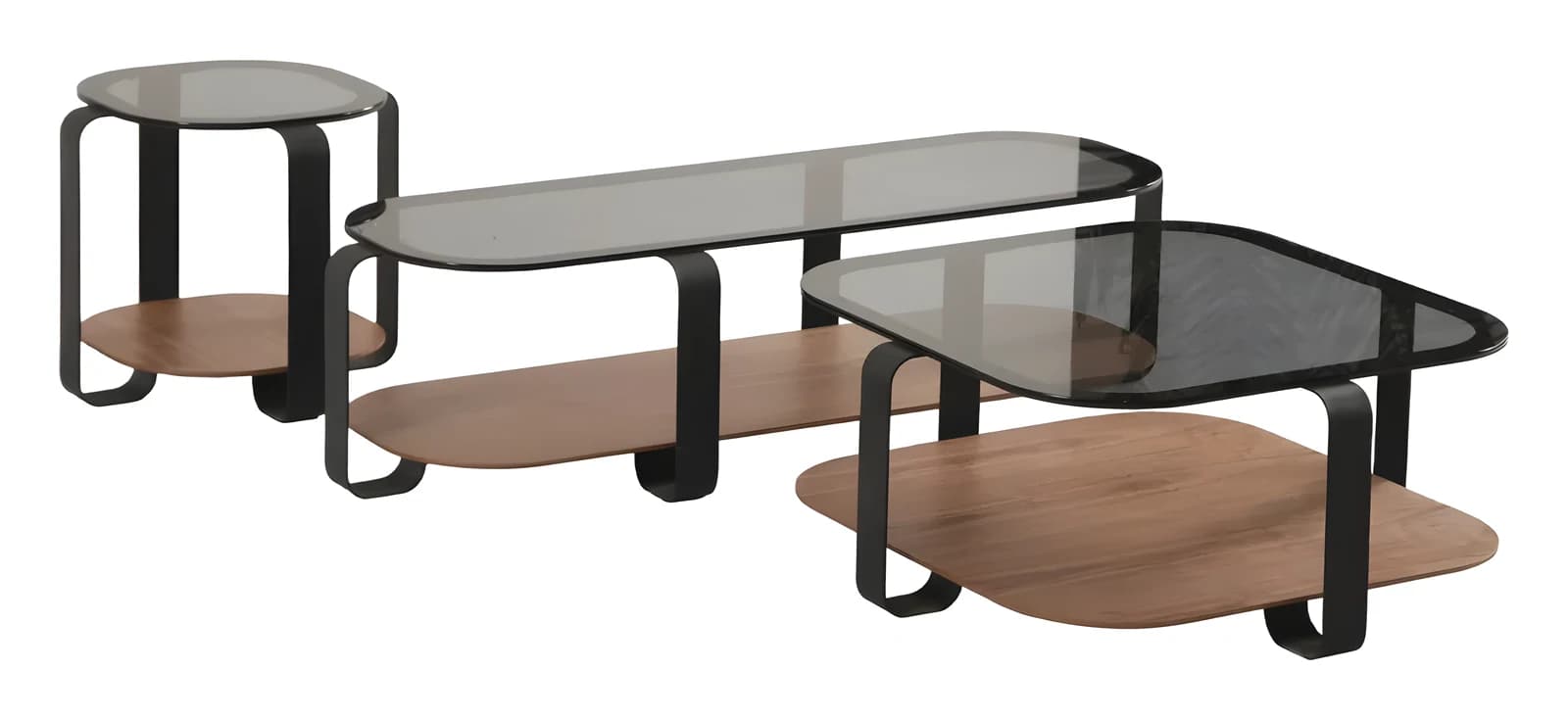 Royal Coffee Table — in walnut