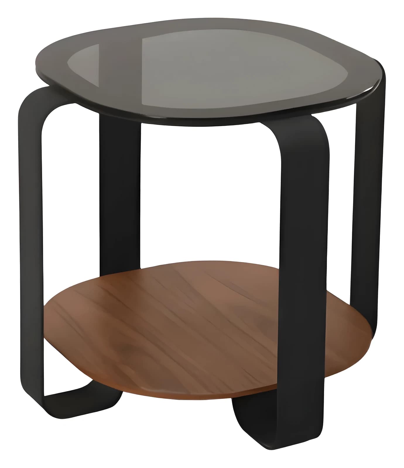 Royal Side Table — in walnut