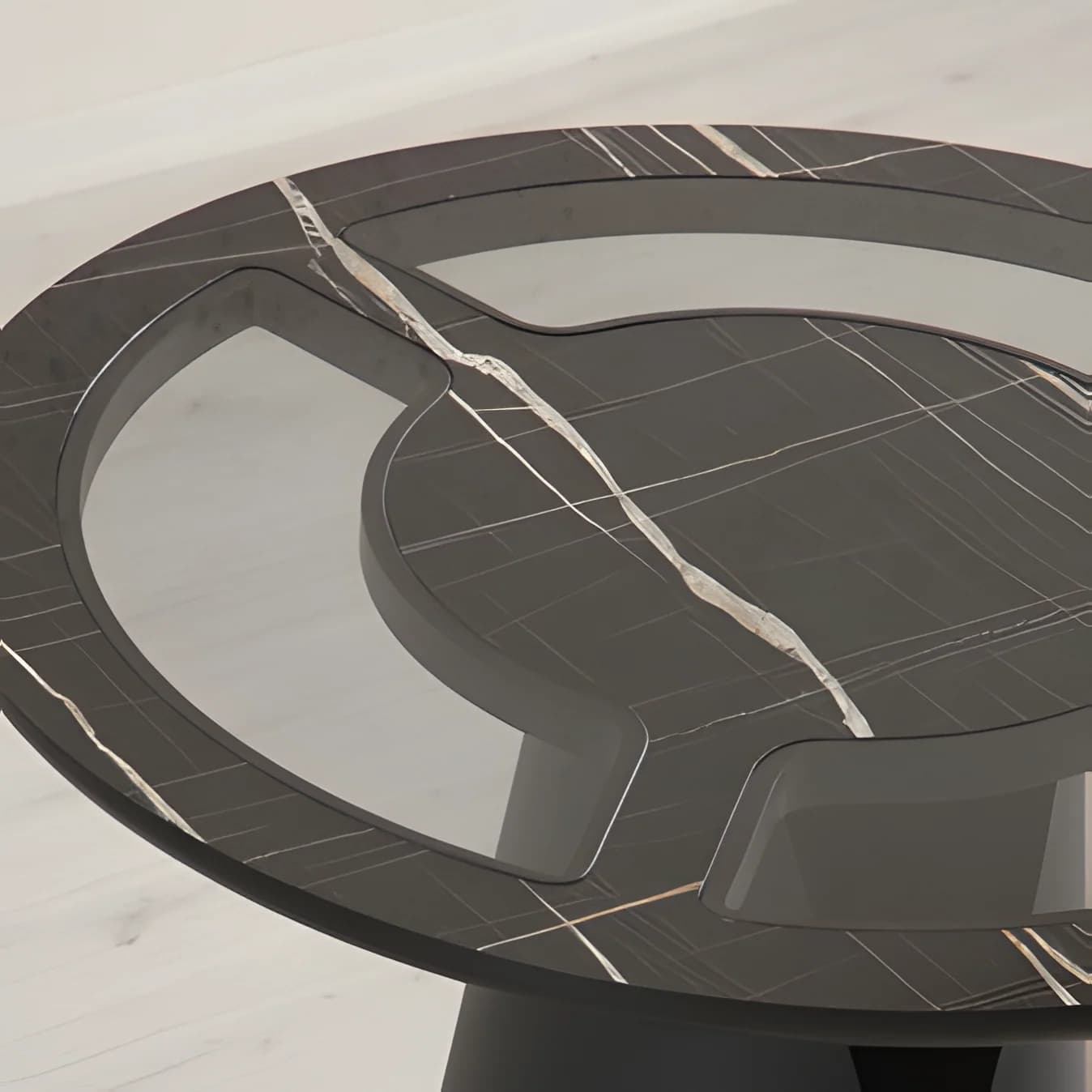 Star Round Dining Table — close-up detail