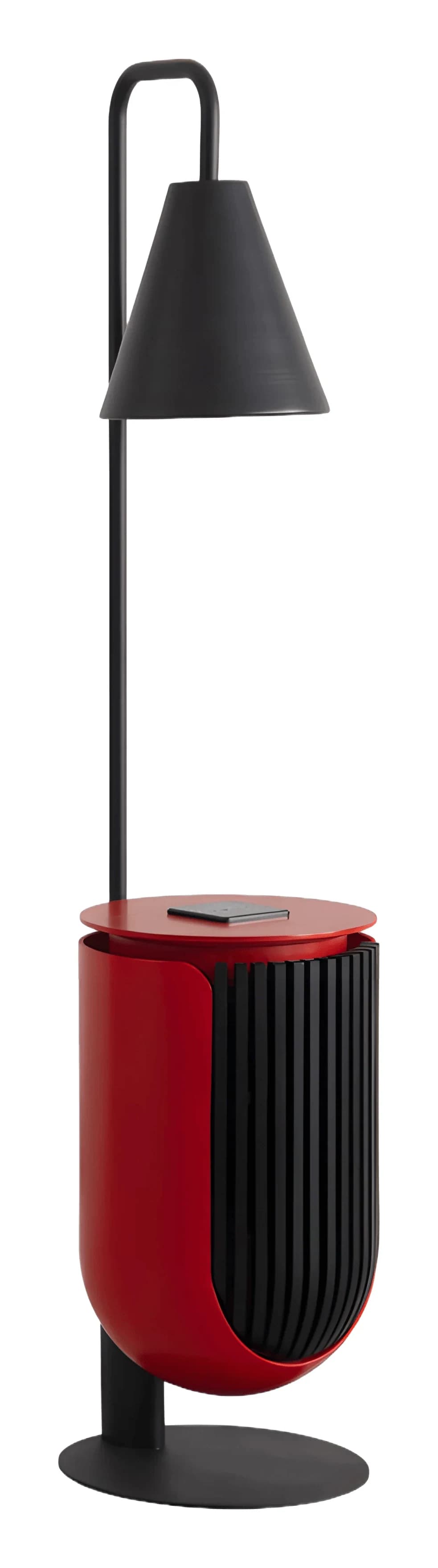 Tiesto Floor Lamp — in red
