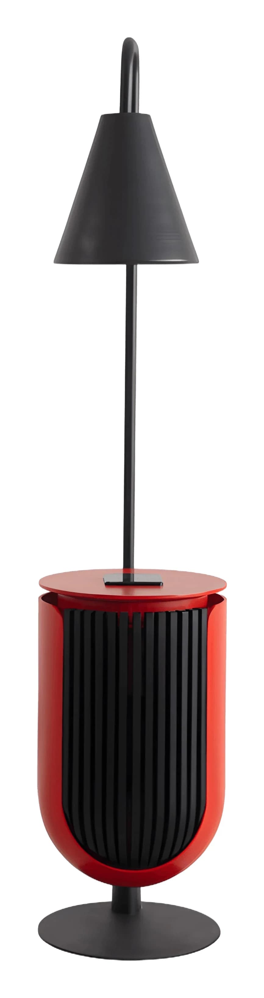 Tiesto Floor Lamp — in red