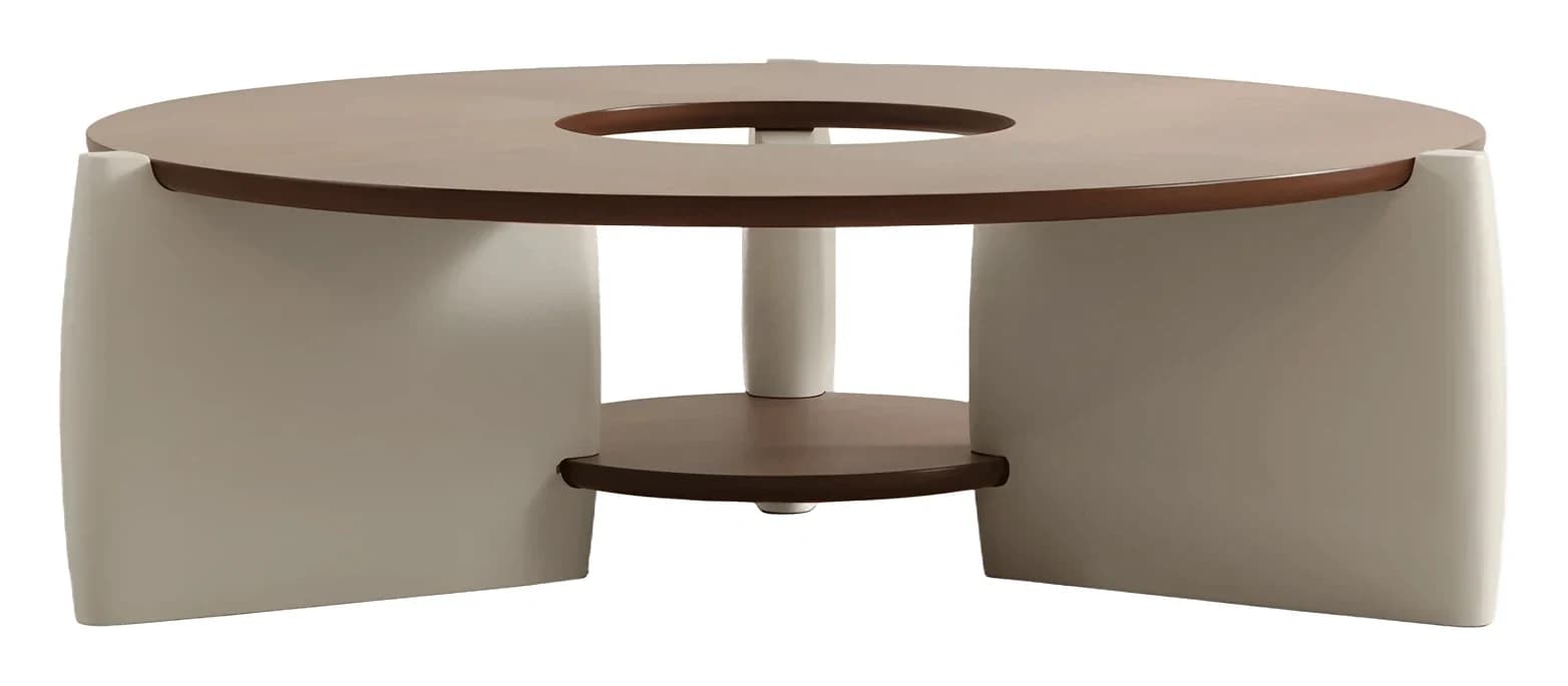 Tosca Coffee Table — in walnut