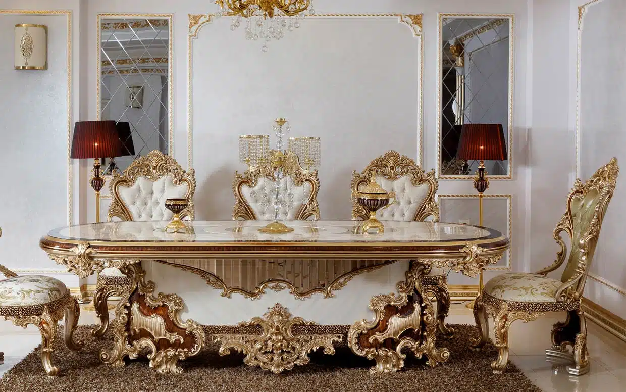 hk saltanat classic diningroom set 13 | Özbay Furniture