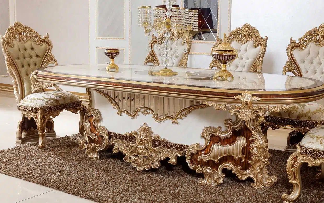hk saltanat classic diningroom set 14 | Özbay Furniture