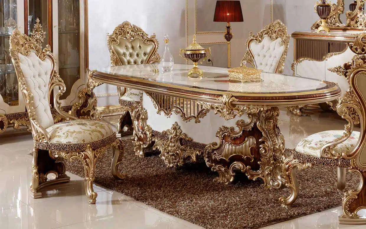 hk saltanat classic diningroom set 16 | Özbay Furniture