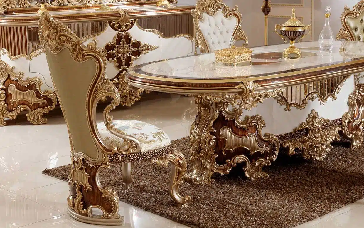 hk saltanat classic diningroom set 17 | Özbay Furniture