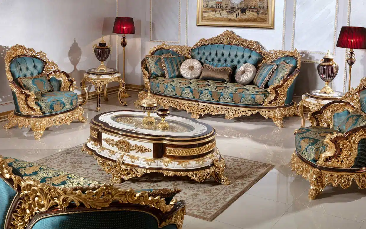 hk sultan classic sofa set 1 1 | Özbay Furniture