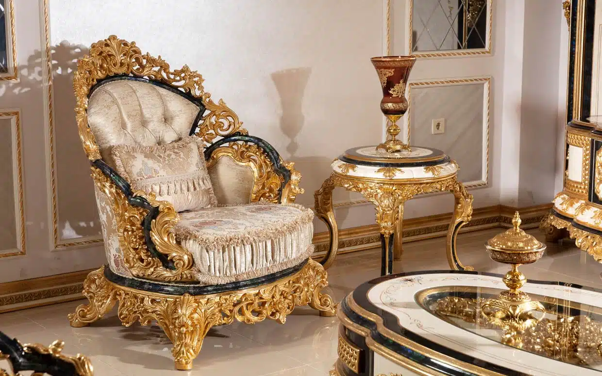 hk sultan classic sofa set 13 1 | Özbay Furniture