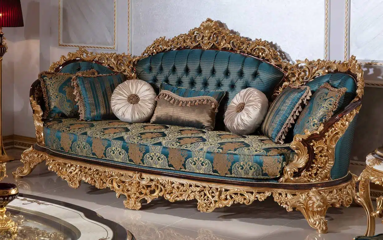 hk sultan classic sofa set 3 1 | Özbay Furniture