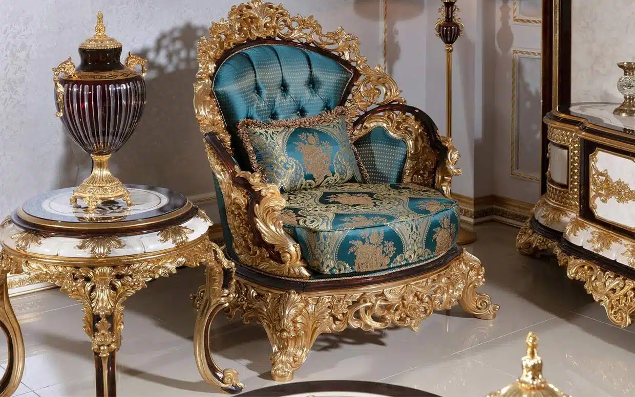 hk sultan classic sofa set 8 1 | Özbay Furniture