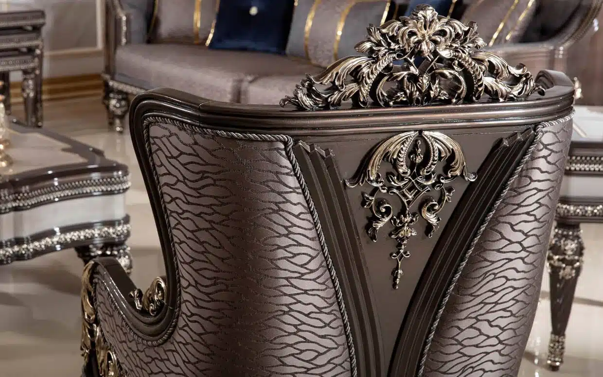 hk vanessa classic sofa set 6 | Özbay Furniture
