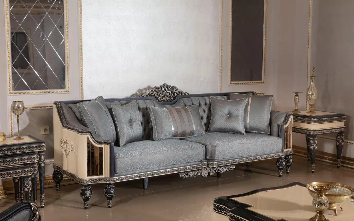 hk vanessa classic sofa set 9 | Özbay Furniture
