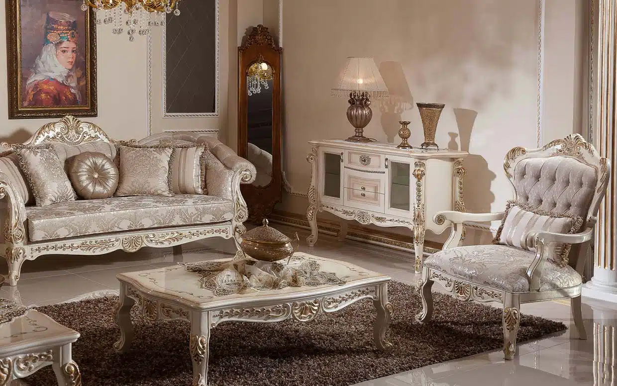 hk vizyon classic sofa set 7 1 | Özbay Furniture