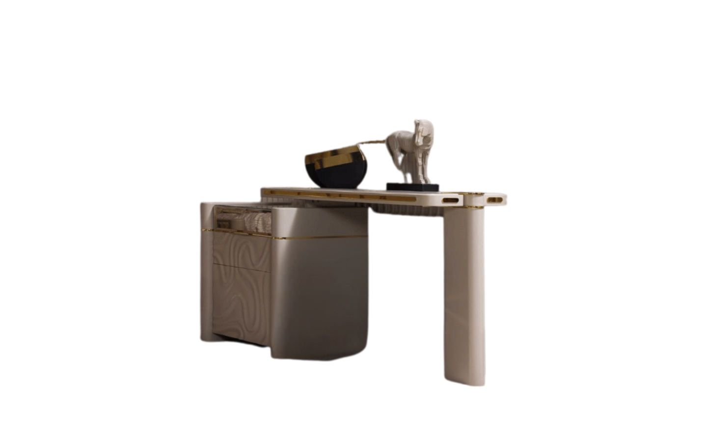 Hera Gold Luxury Şifonyer