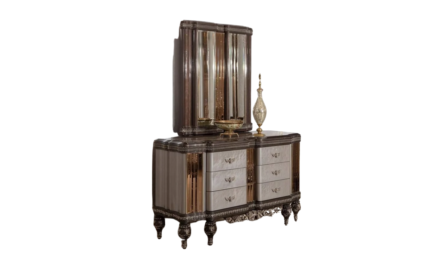 Hk Vanessa Klasik  Şifonyer ve Puf 2