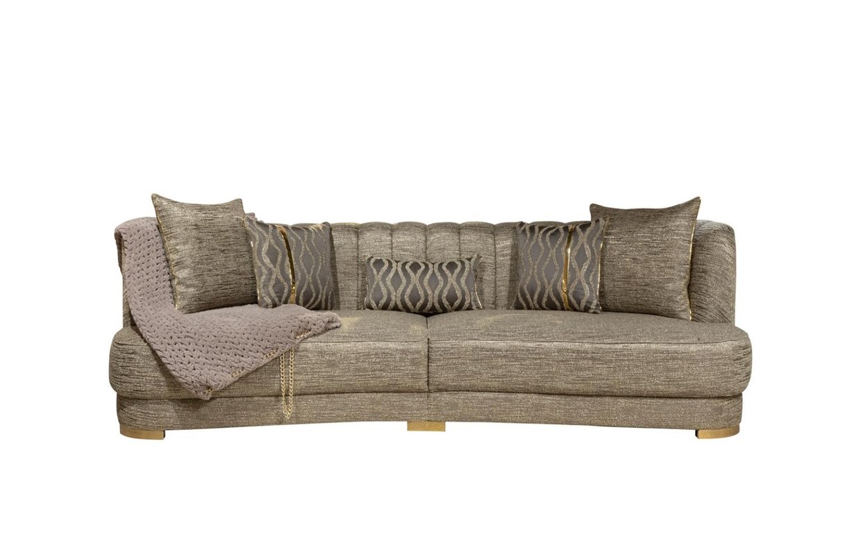 Lima Luxury Dörtlü Koltuk (Metalli)