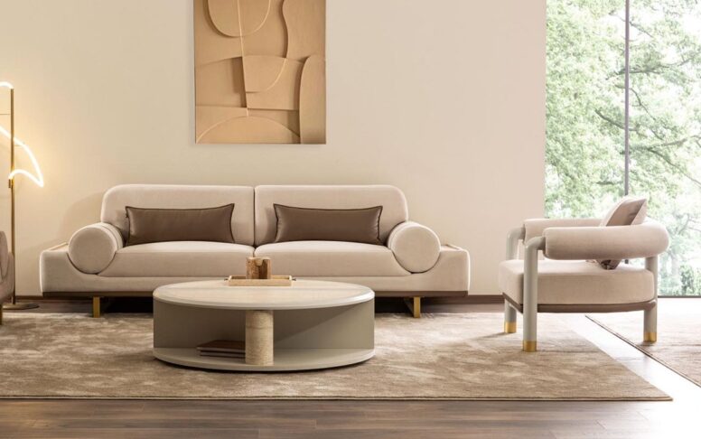 Modern çizgiler, sağlam yapı ve yüksek konfor: Özbay Mobilya koltuk takımlarıyla eviniz yenilensin.