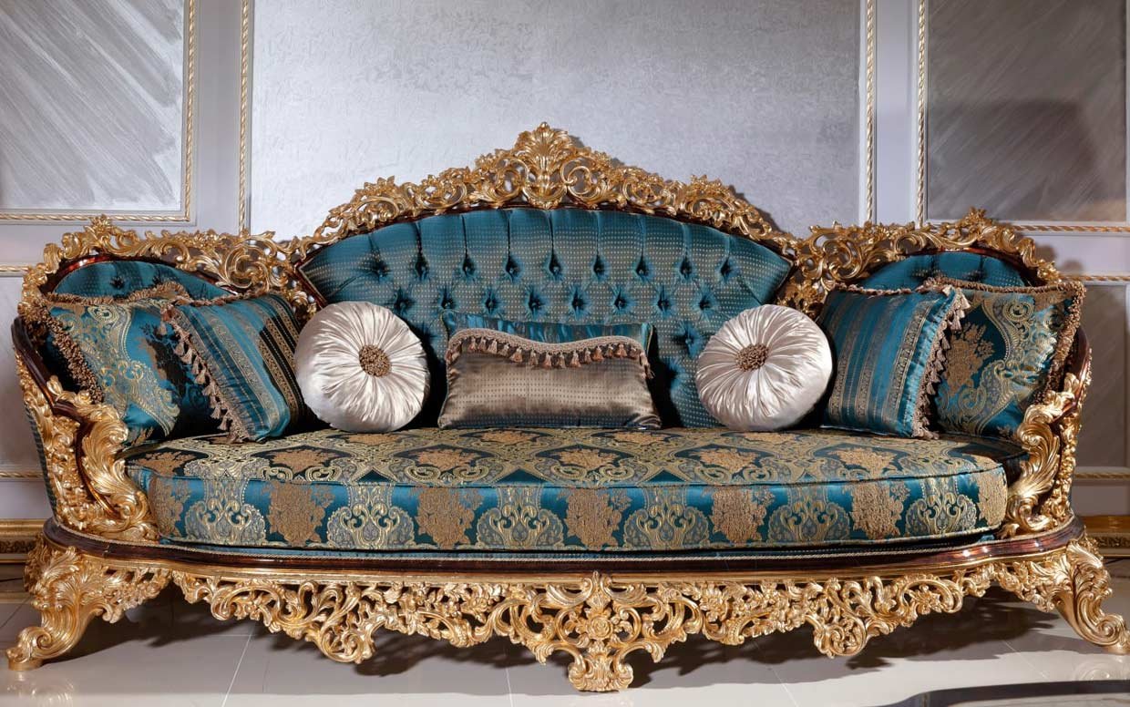 Hk Sultan Klasik Üçlü Koltuk