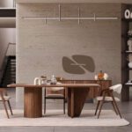 Her detayıyla fonksiyonel tasarımı ön plana çıkan bu model, sıcak tonlarıyla yemek alanınıza samimiyet katar.