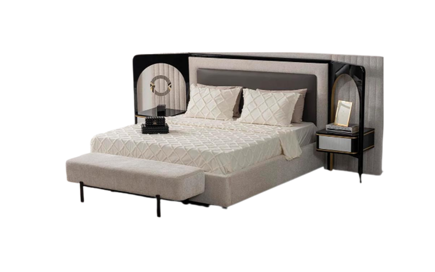 Lizbon Modern Bazalı Karyola