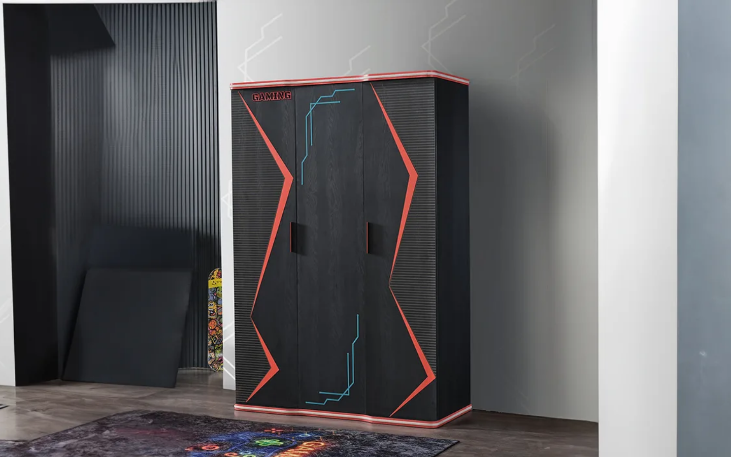 Athena Üç Kapaklı Dolap