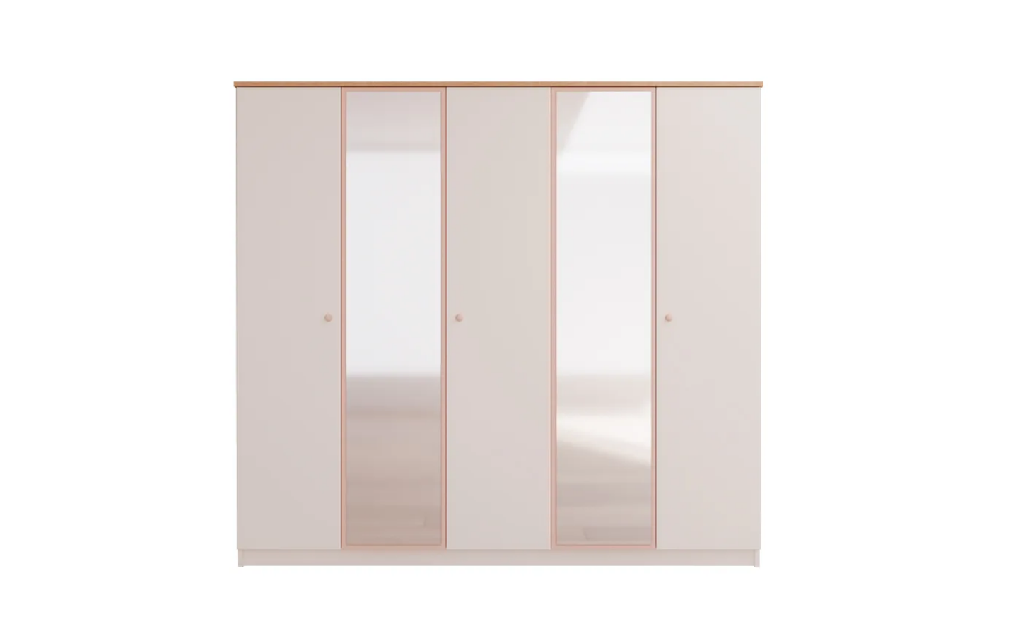 Elisa Beş Kapaklı Dolap
