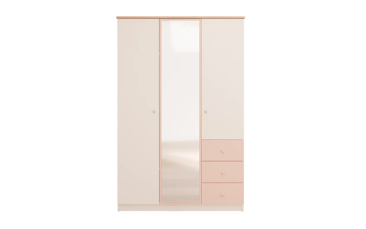 Elisa Üç Kapaklı Dolap
