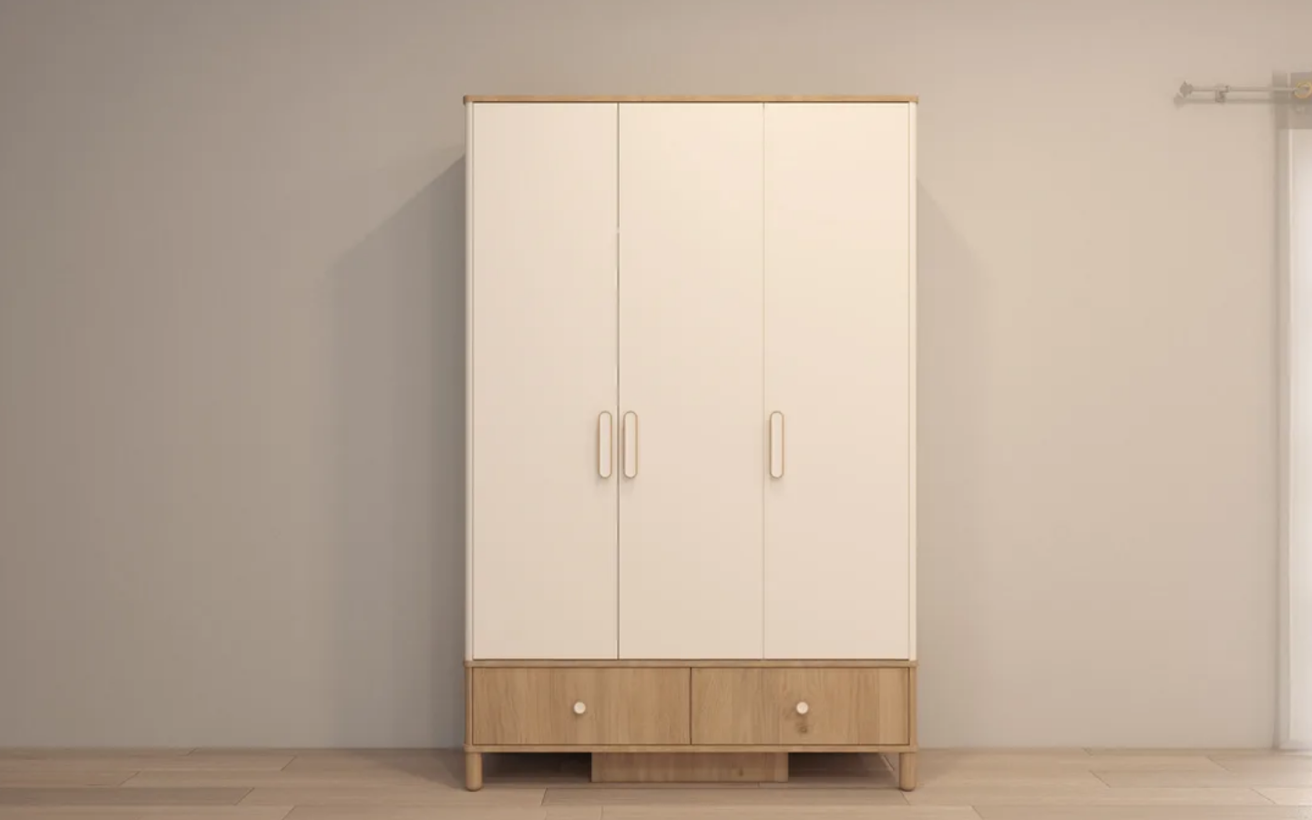 Modera Üç Kapaklı Dolap