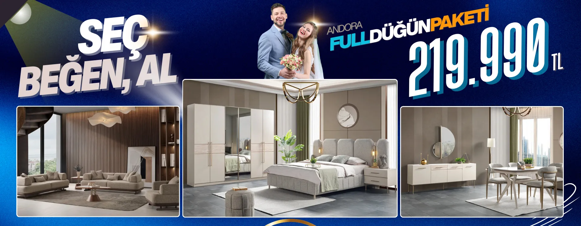 andora full dugun paketi | Özbay Furniture