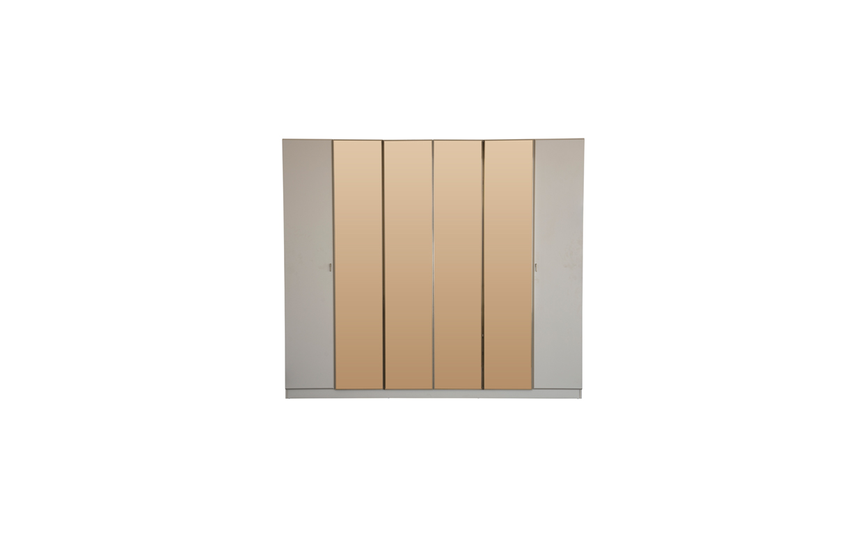 Mocha Altı Kapaklı Dolap