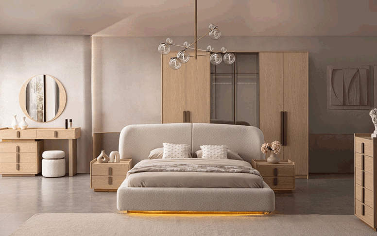 voiz asya yatak odasi takimi 3 | Özbay Furniture